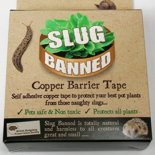 Copper Barrier Tape (Slug Banned)   4 metres
